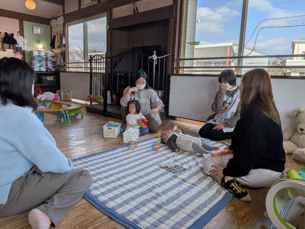 子育て支援センターあんの利用風景