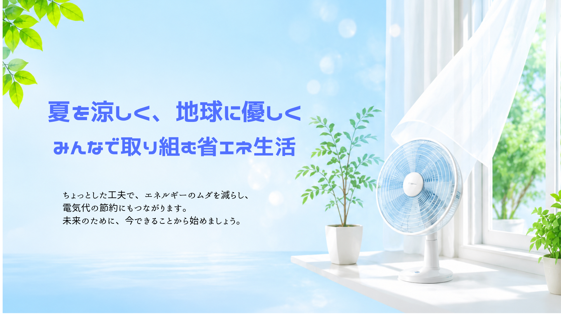 夏の省エネ