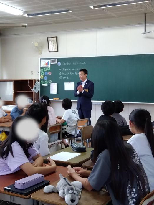 市長学校訪問