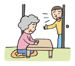 部屋に引きこもることが多くなった