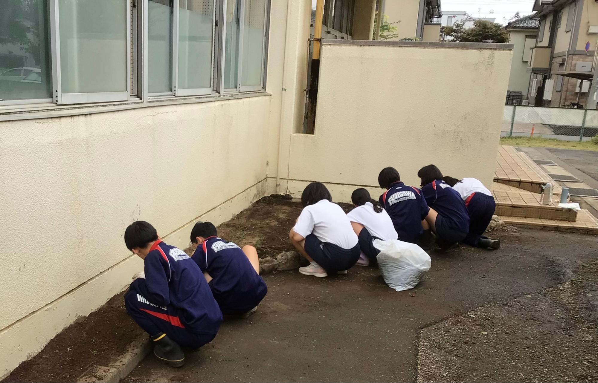作業学習のようす