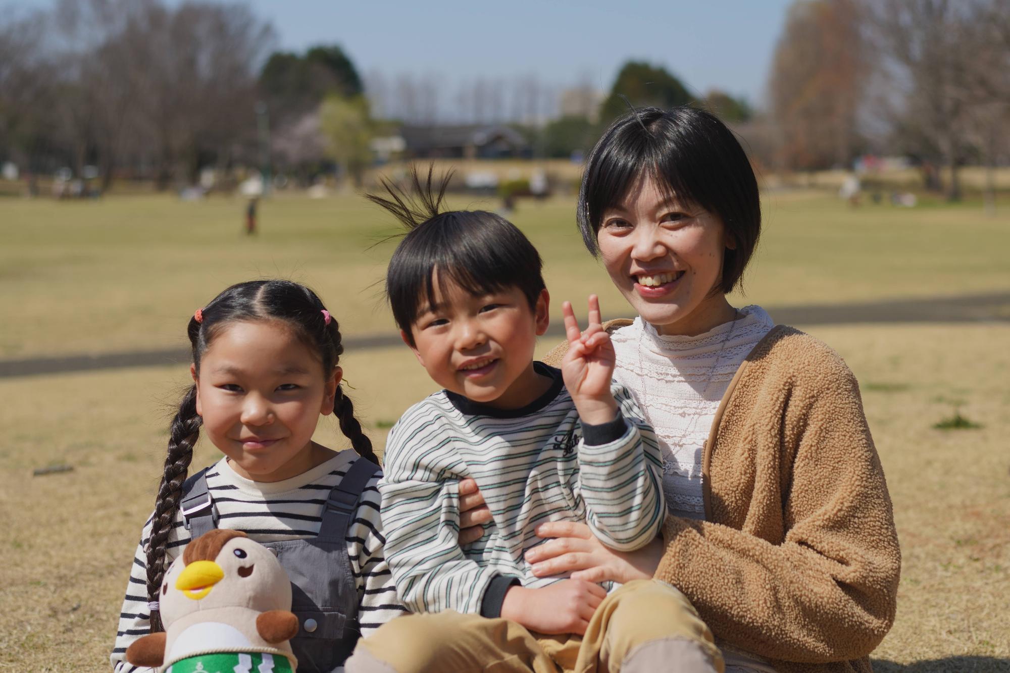 彩の森公園で撮影1