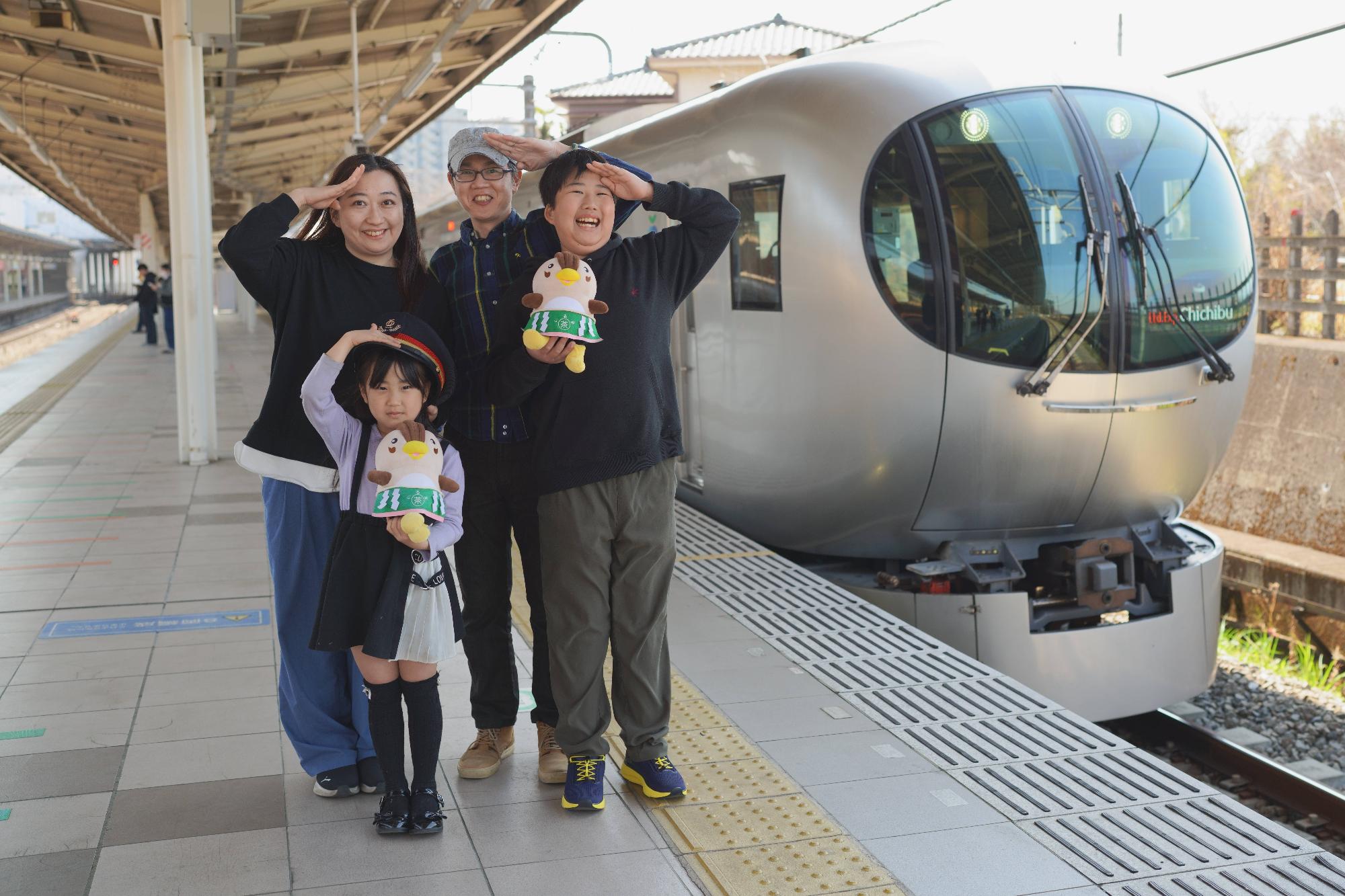 入間市駅で撮影3