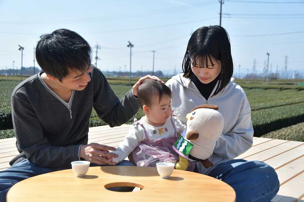 茶の輪で撮影2