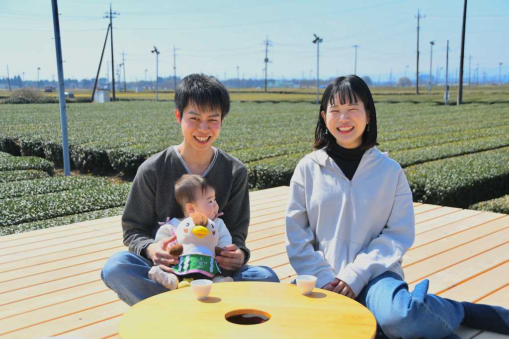 茶の輪で撮影1