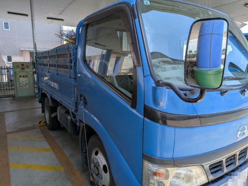 B5燃料で走るトラック