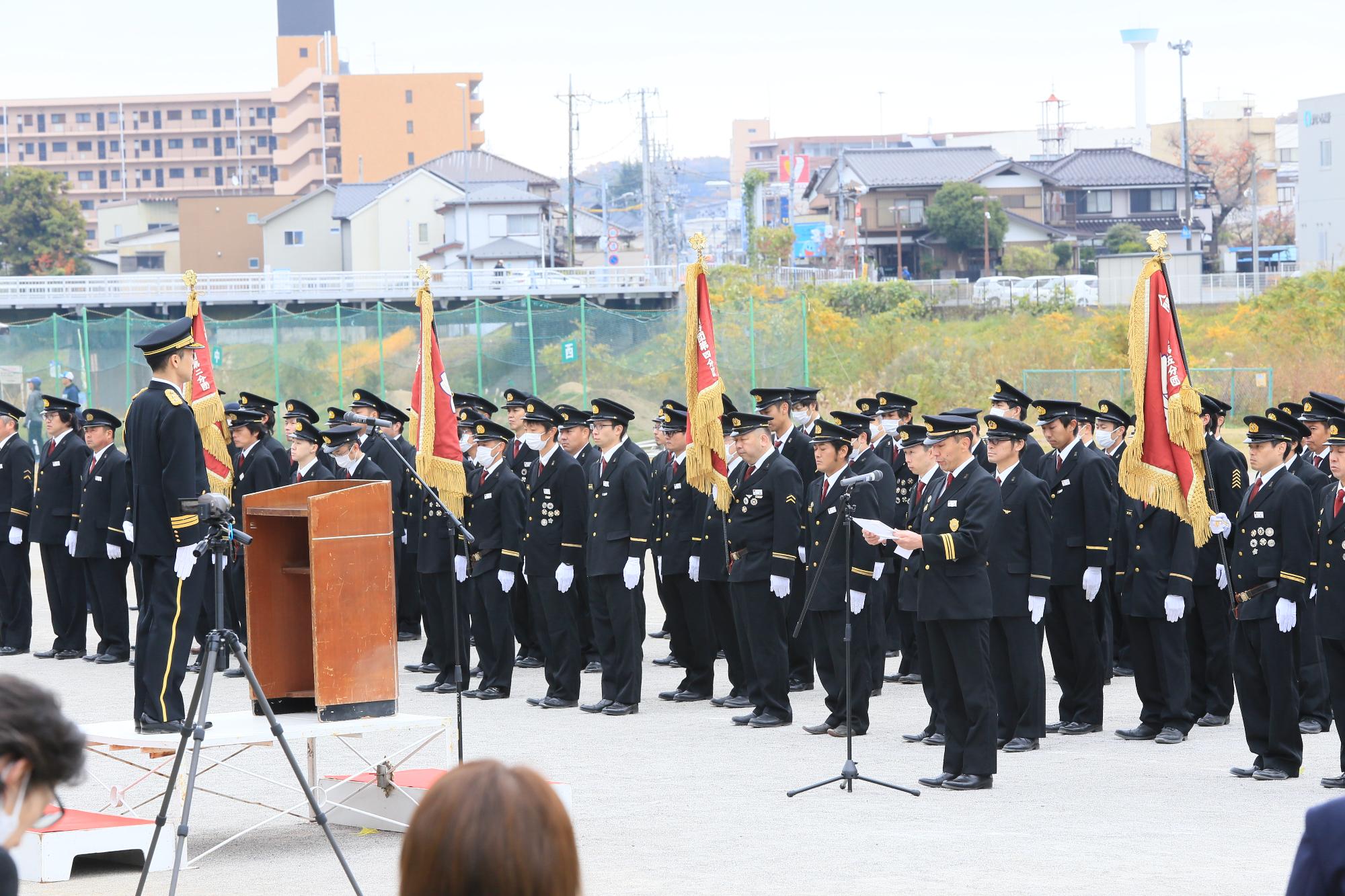 入間市消防団特別点検