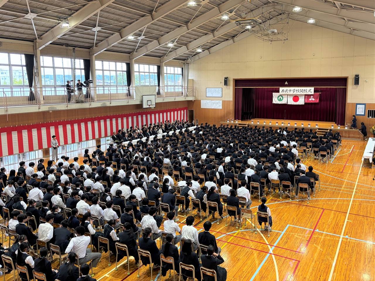 20251021 西武中学校開校記念式典
