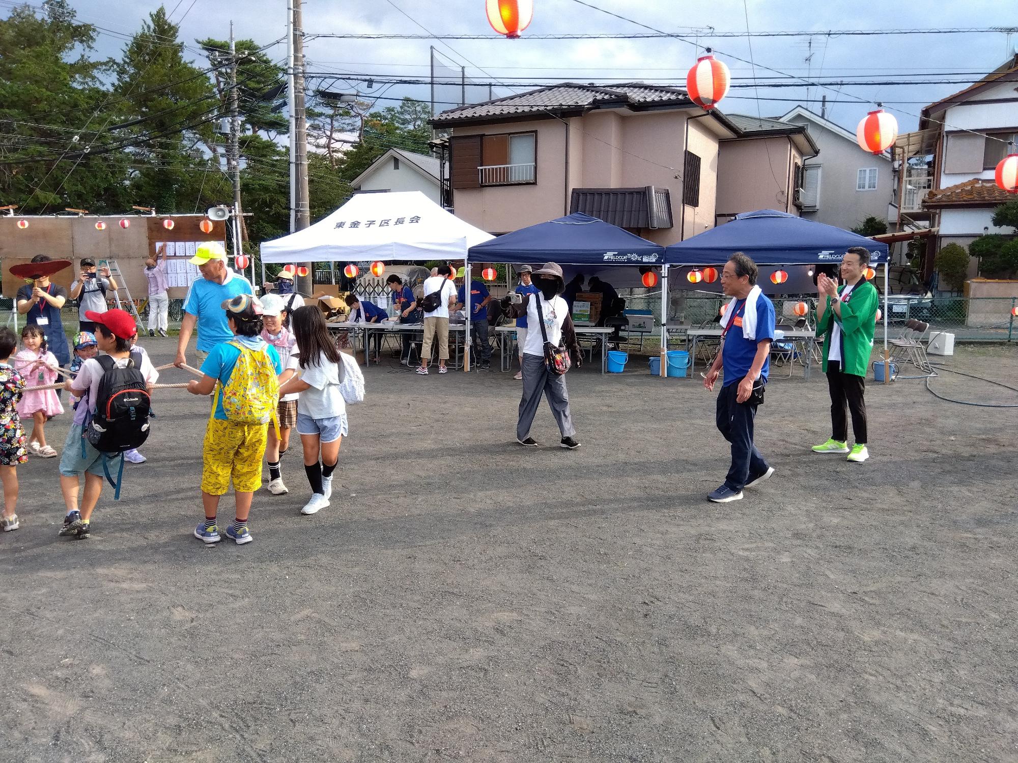 自治会夏祭り