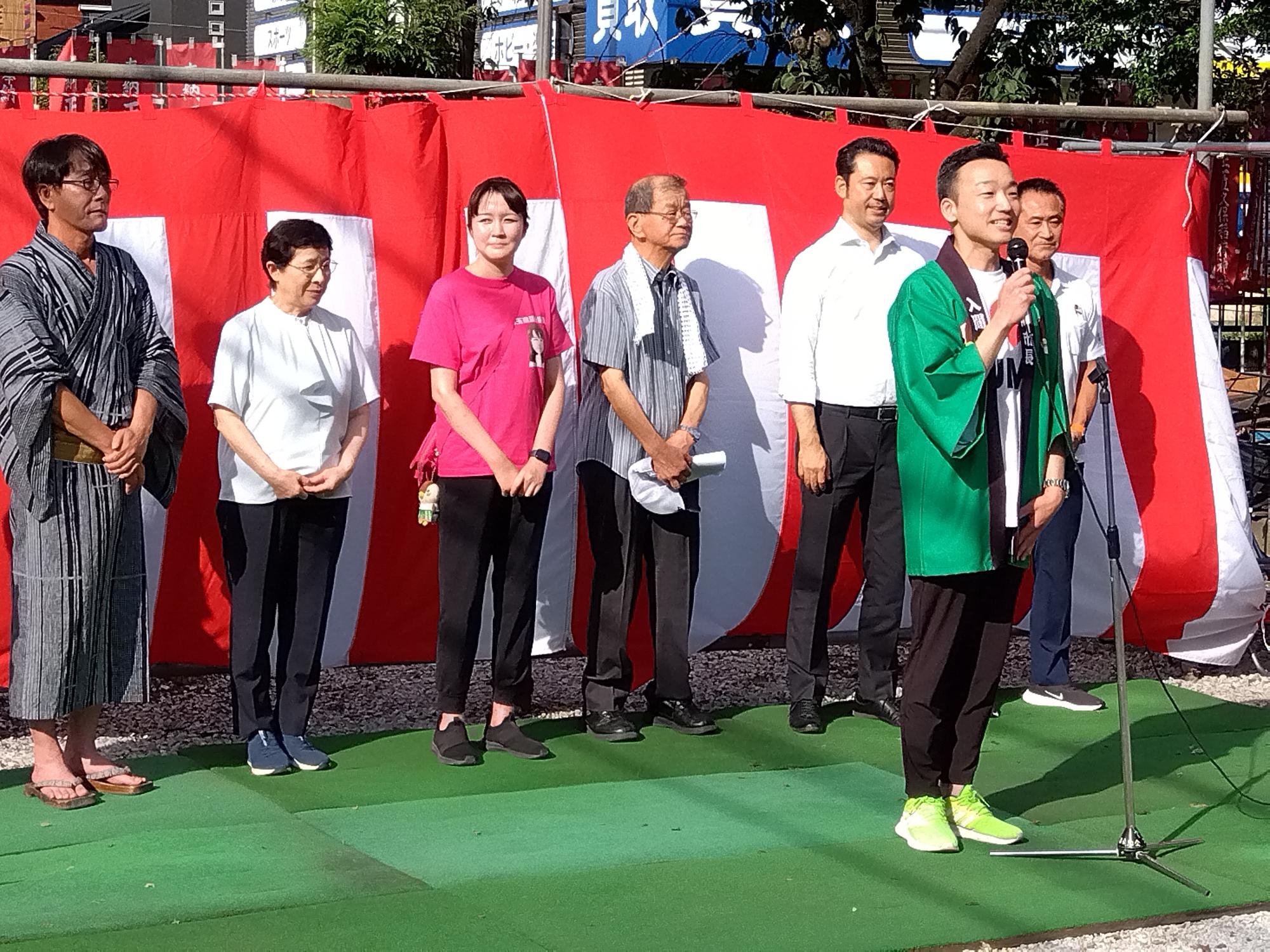 自治会夏祭り