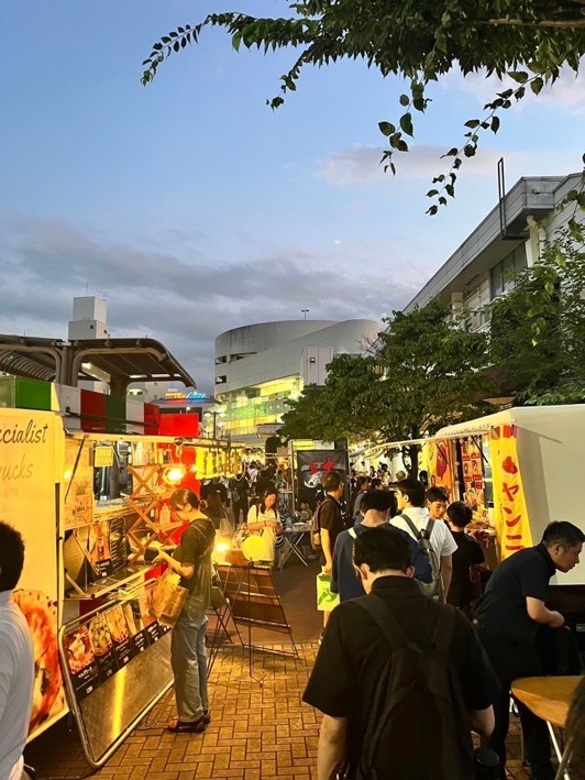 「入間市駅前横丁 Summer 2024」会場様子