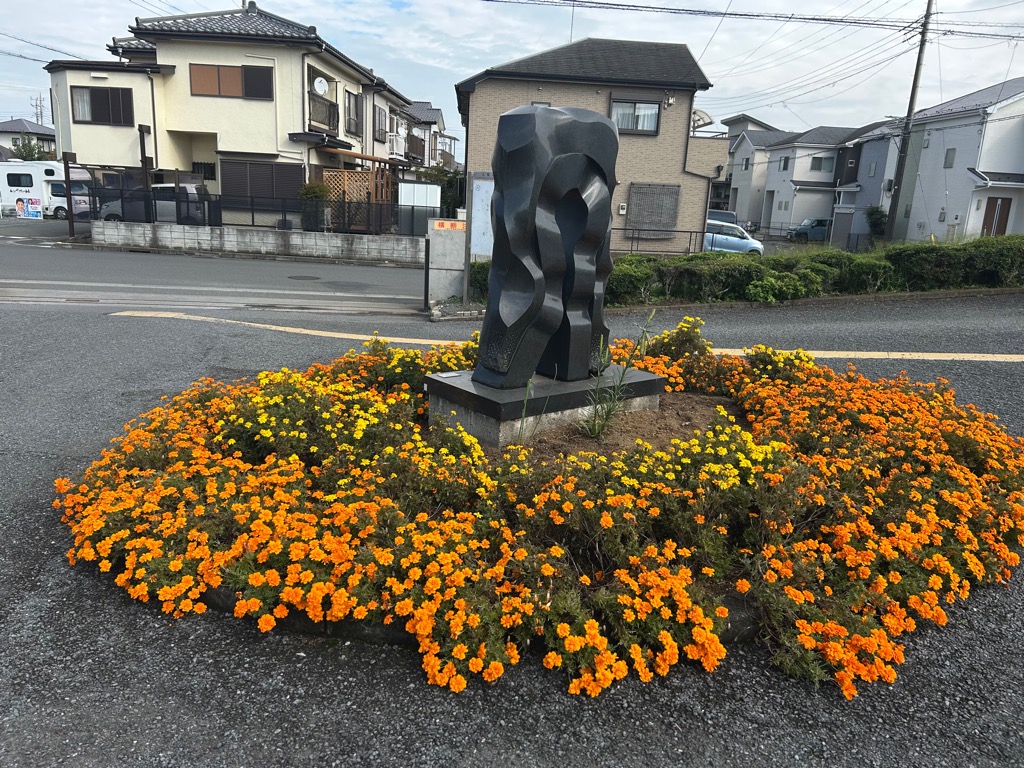 金子地区センターのマリーゴールド