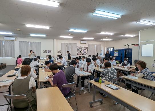 日々輝学園高等学校での認知症サポーター養成講座の様子2
