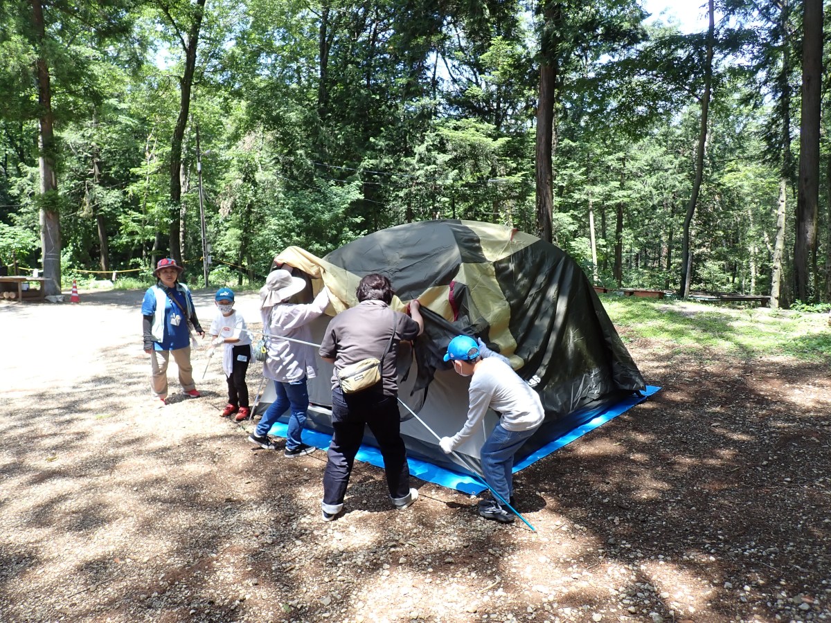 （イメージ）春のデイキャンプたいけん