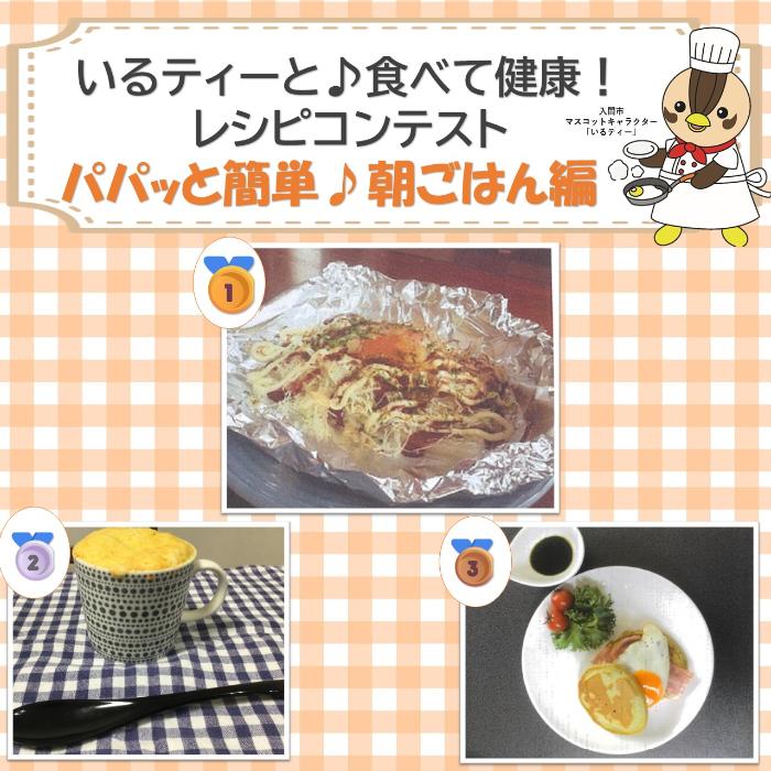 令和７年度レシピコンテスト最終結果