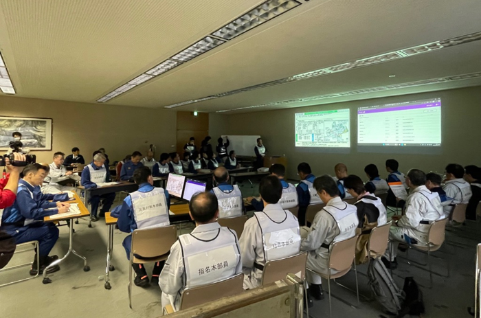 災害対策本部 市役所