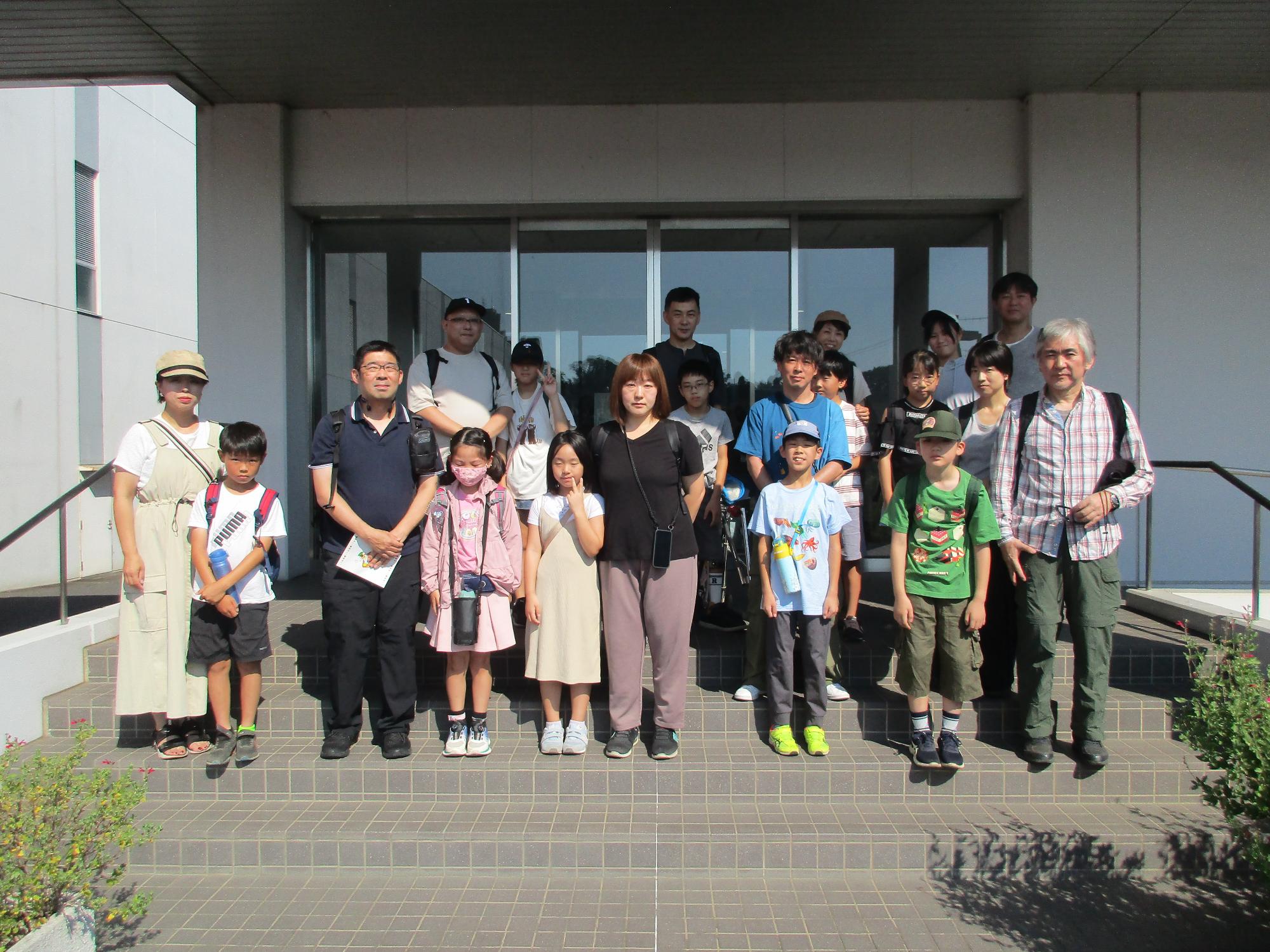 上下水道施設見学会集合写真（令和7年度実施）