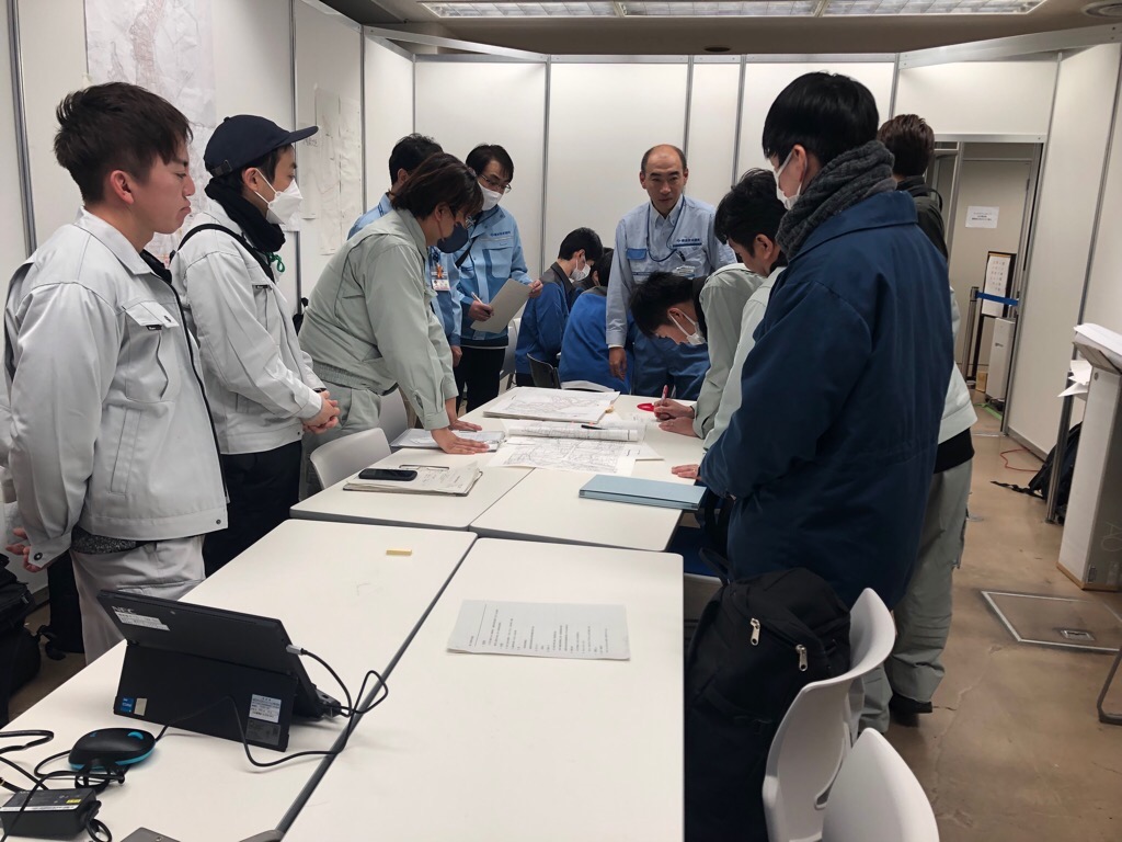 ふじみ野市への引継ぎの様子