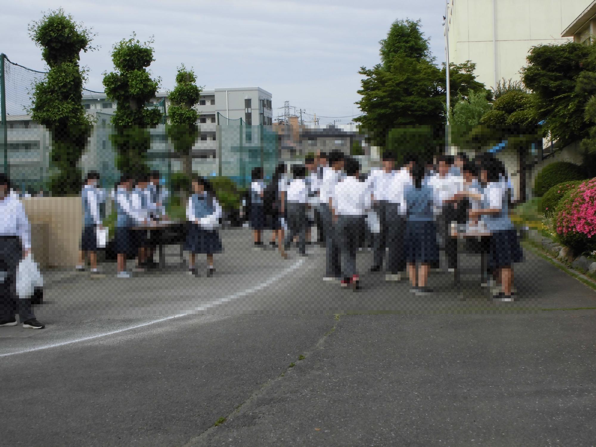 通学路清掃