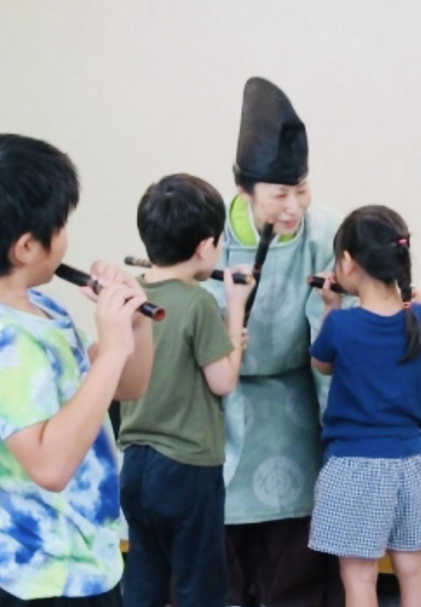 笛の教室の様子